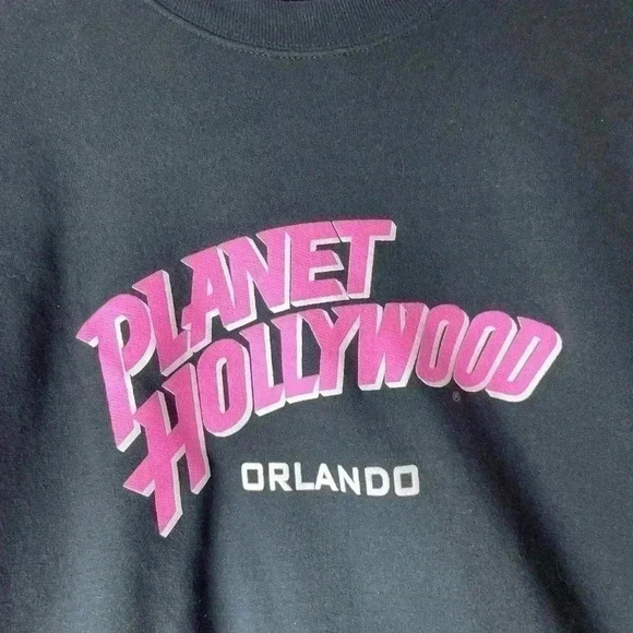 Vintage Planet Hollywood Logo  Crewneck Small - Picture 4 of 4
